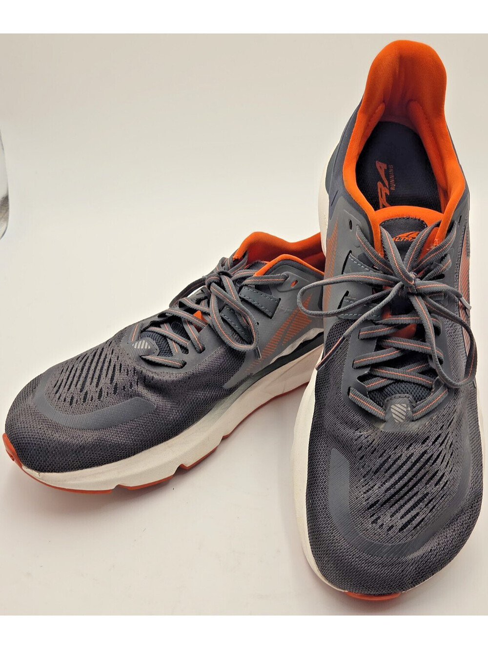 Altra Provision 6 Running Shoes / Sneakers Mens Size 14 Black Orange Mesh